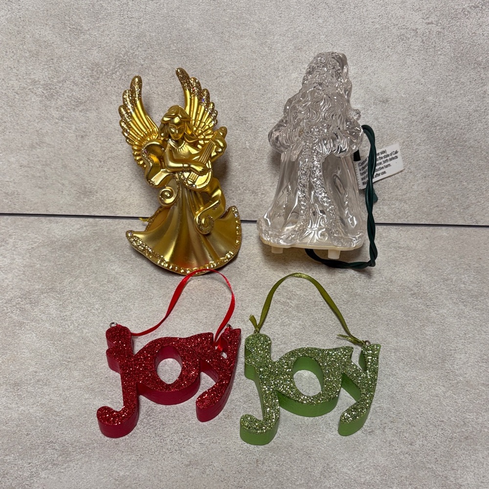 4 Christmas Ornaments